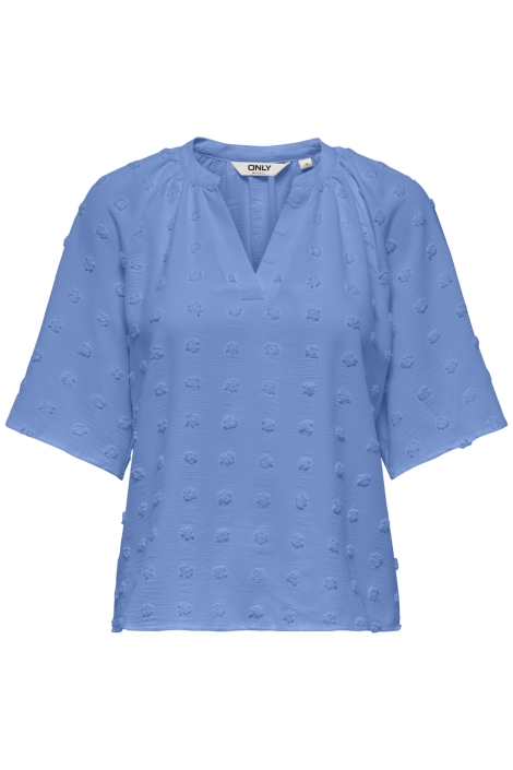 Only onlivana life 34 dobby v-neck top w
